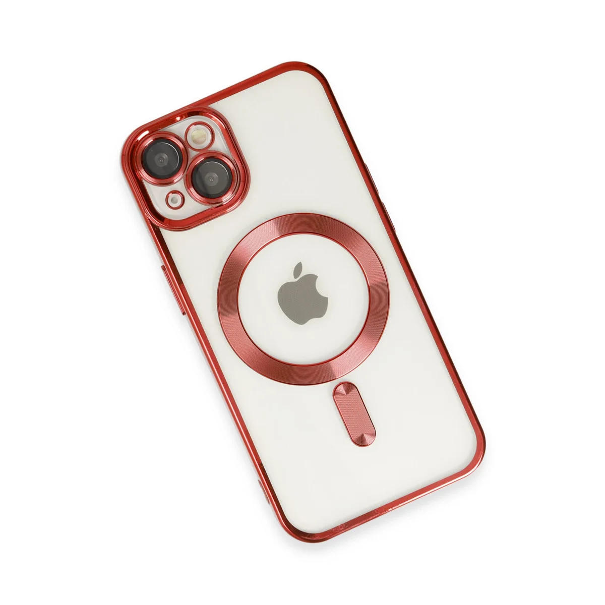 iPhone 14 Plus Kılıf Kross Magneticsafe Kapak - Kırmızı