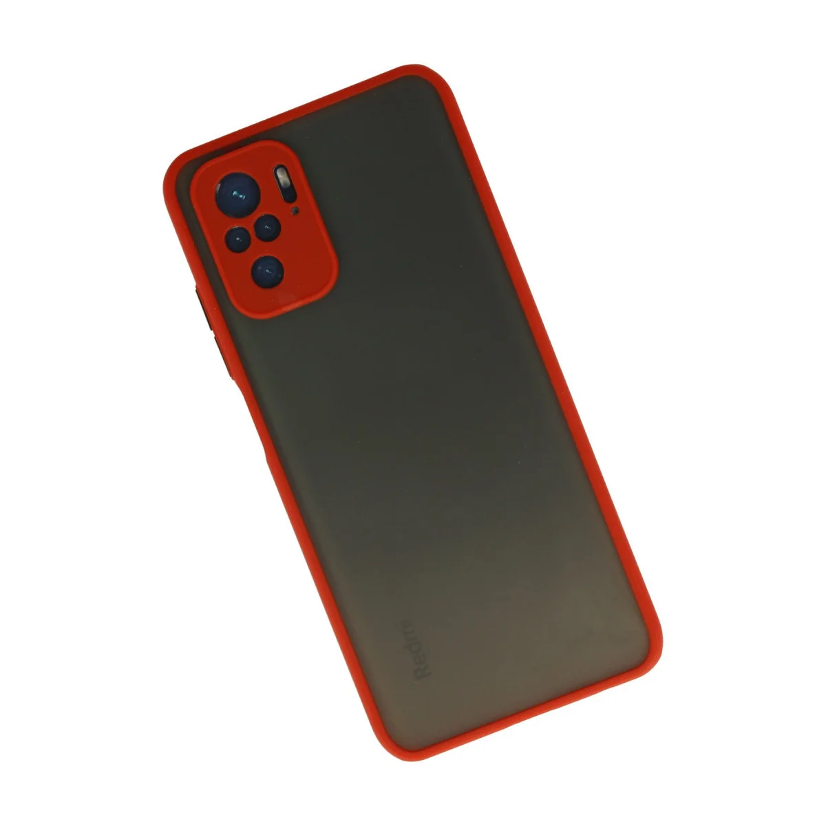 Redmi Note 10 Kılıf Montreal Silikon Kapak - Kırmızı