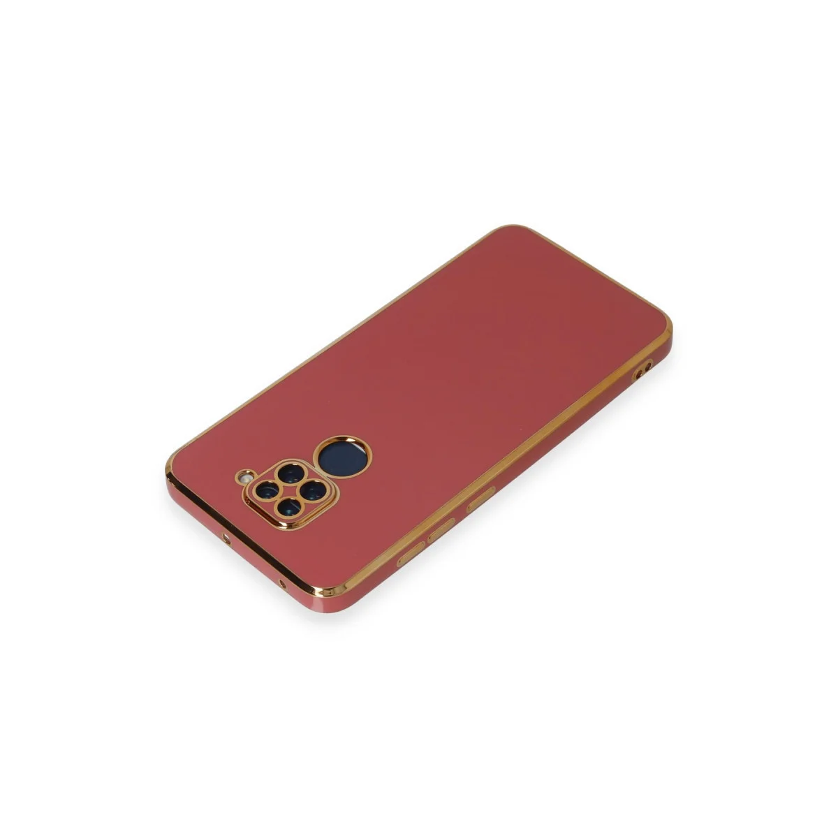 Redmi Note 9 Kılıf Volet Silikon - Kırmızı
