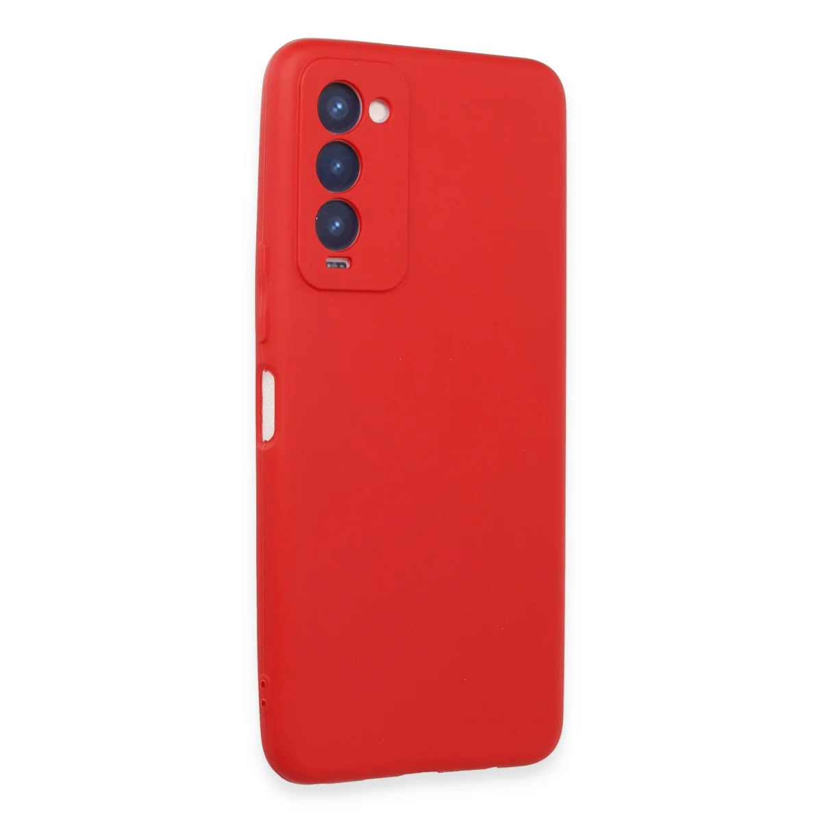 Camon 18 Kılıf First Silikon - Kırmızı