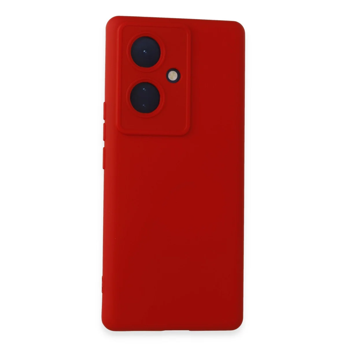 V29 Lite Kılıf Nano içi Kadife Silikon - Kırmızı
