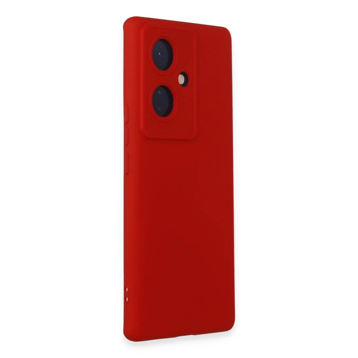 V29 Lite Kılıf Nano içi Kadife Silikon - Kırmızı
