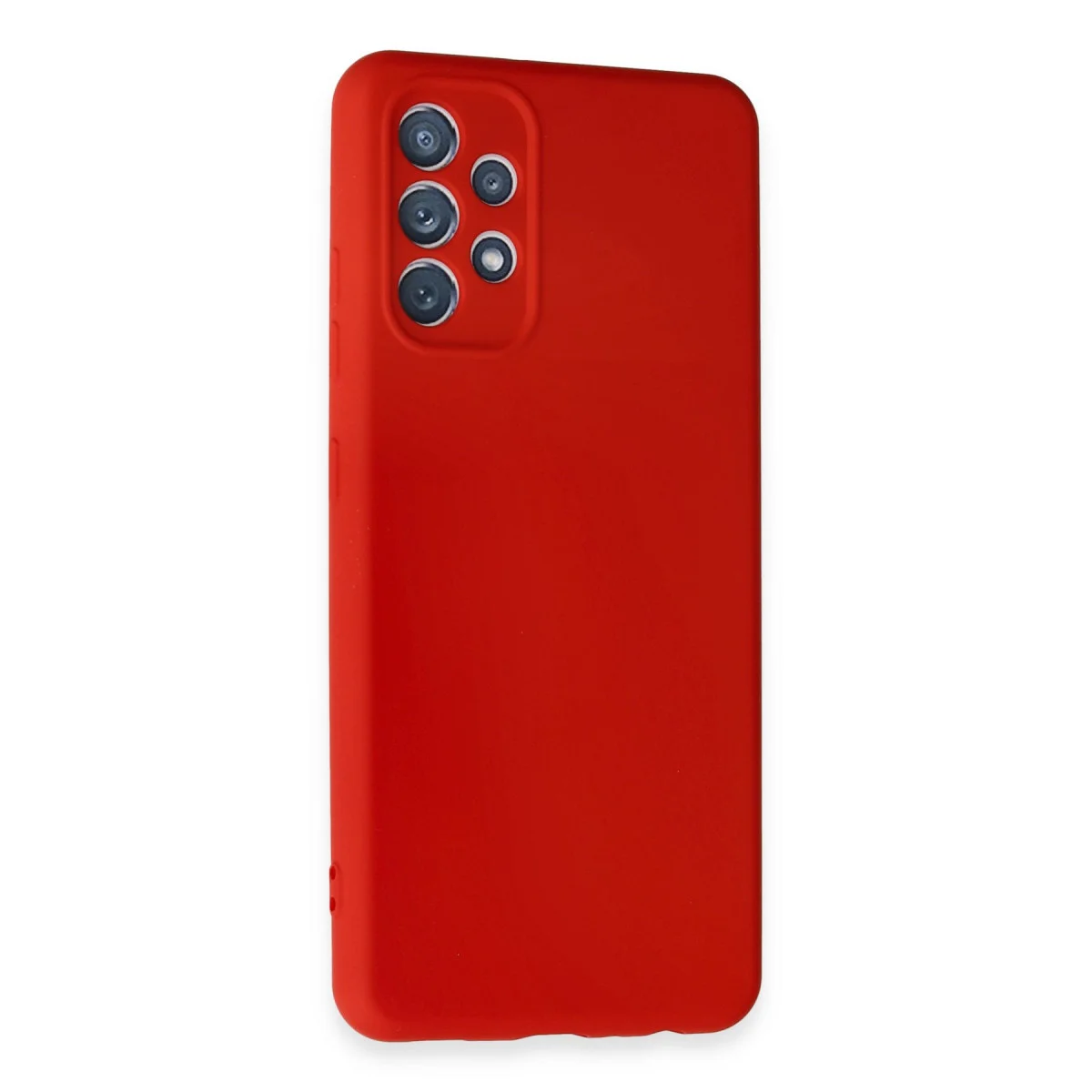 Galaxy A32 Kılıf First Silikon - Kırmızı