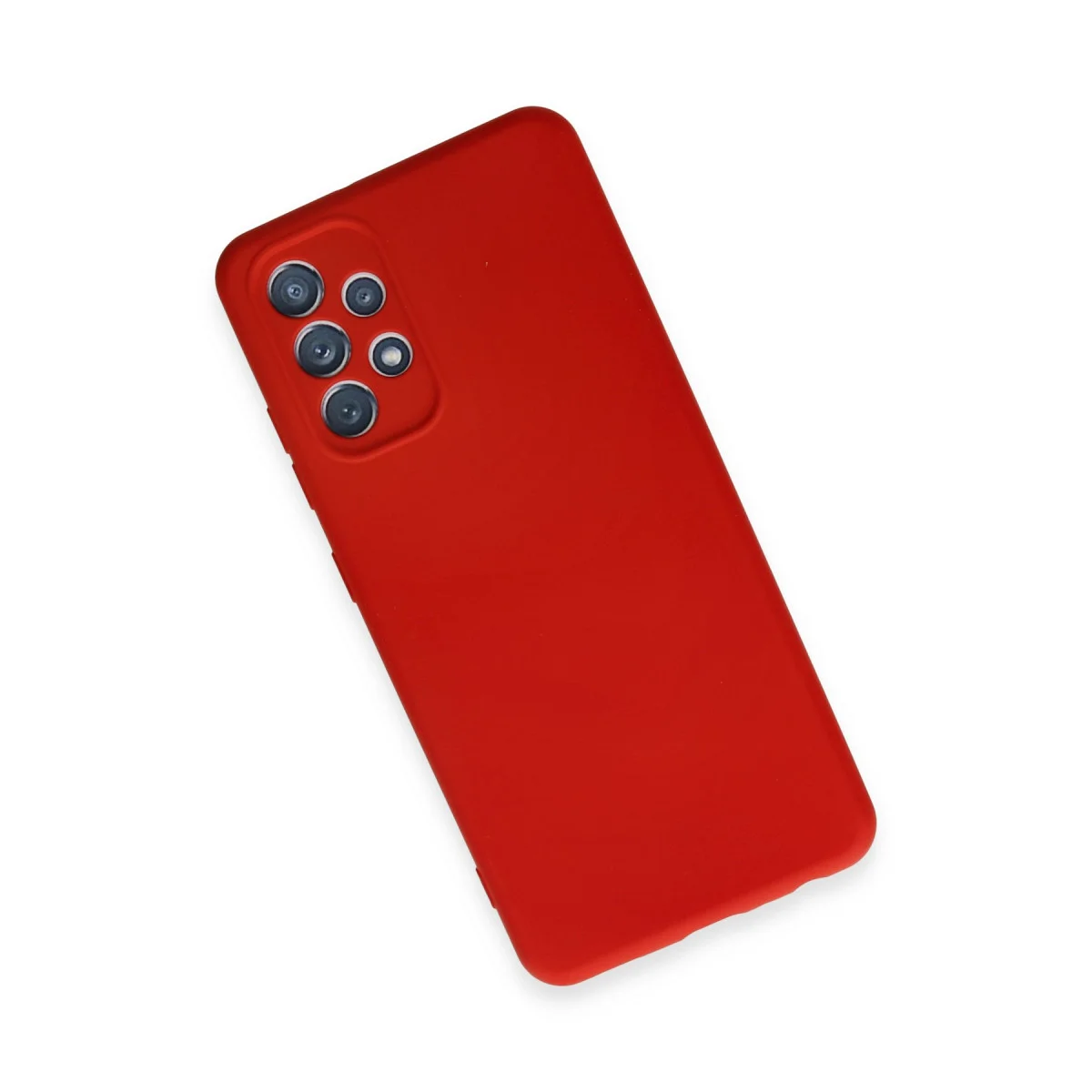 Galaxy A32 Kılıf First Silikon - Kırmızı