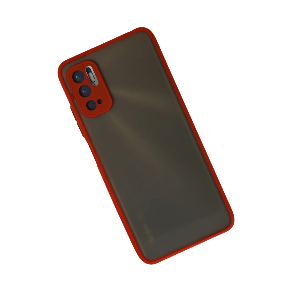 Redmi Note 10 5G Kılıf Montreal Silikon Kapak - Kırmızı