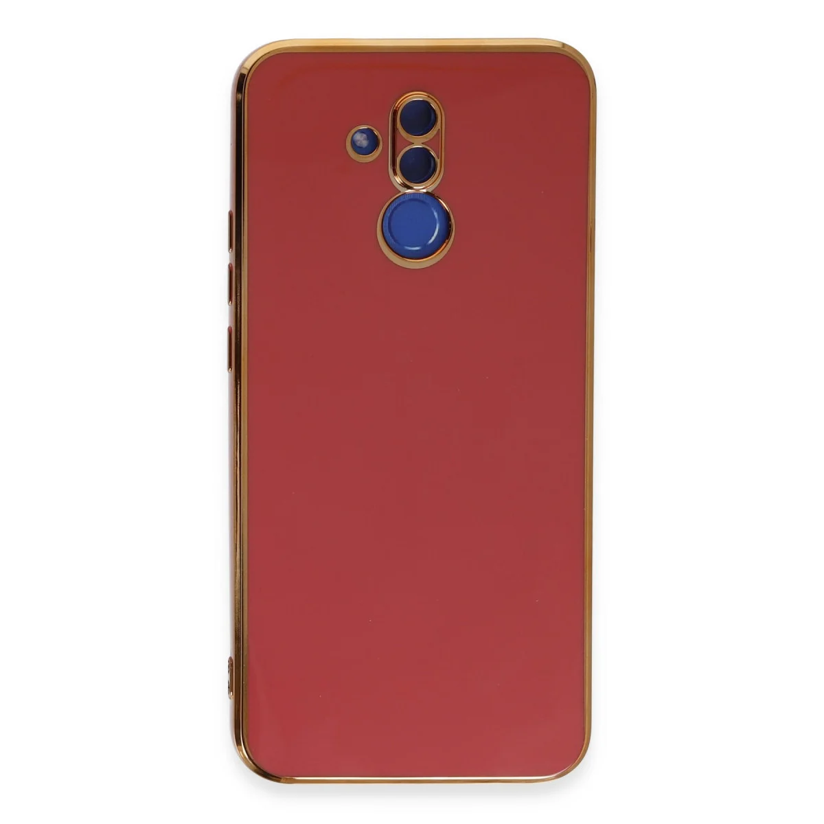 Mate 20 Lite Kılıf Volet Silikon - Kırmızı