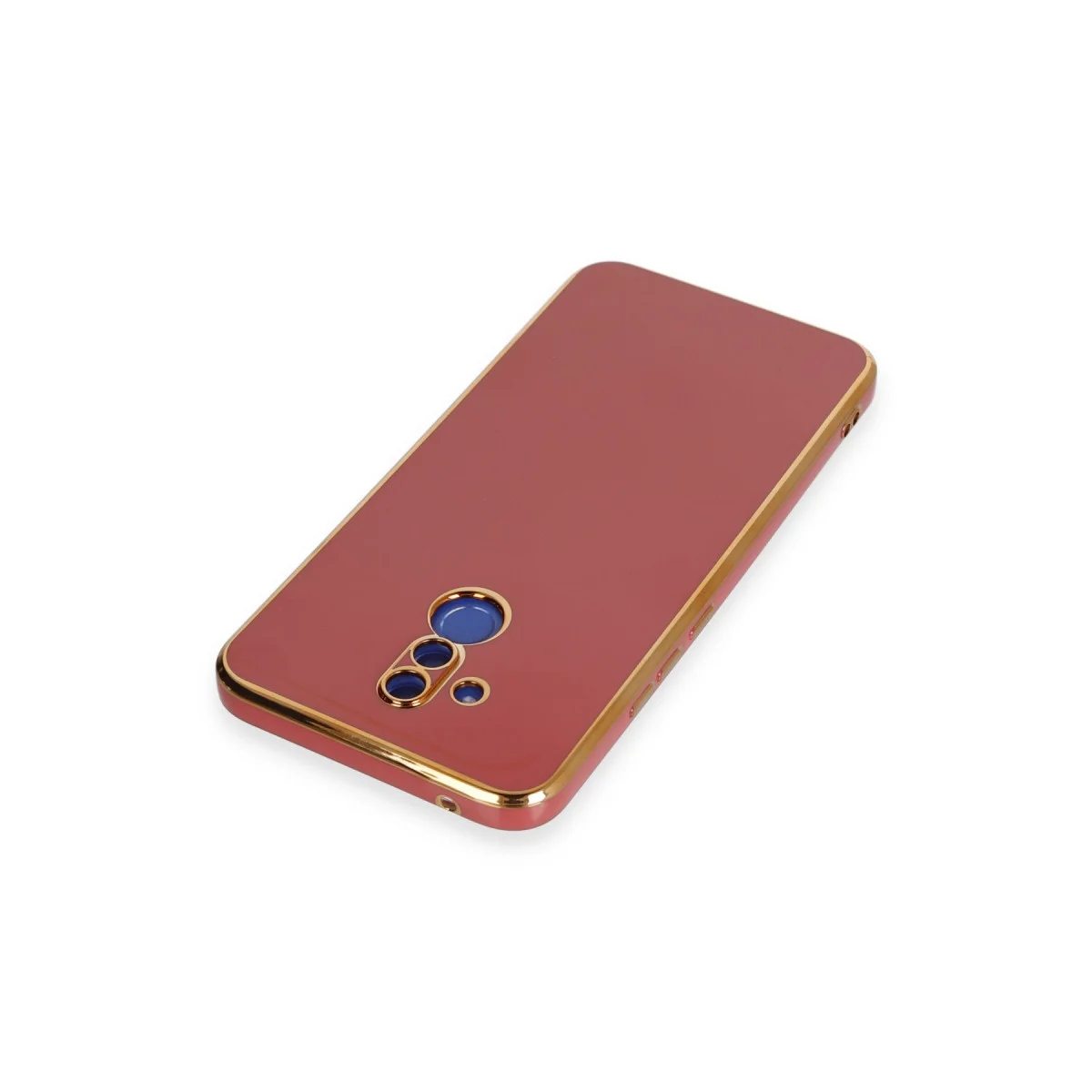 Mate 20 Lite Kılıf Volet Silikon - Kırmızı