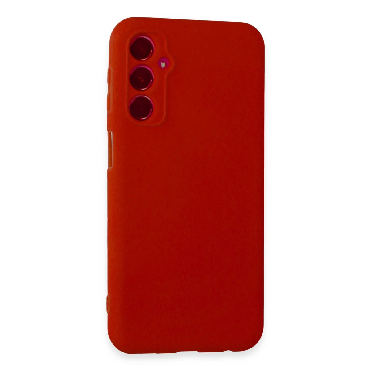 Galaxy M34 5G Kılıf First Silikon - Kırmızı