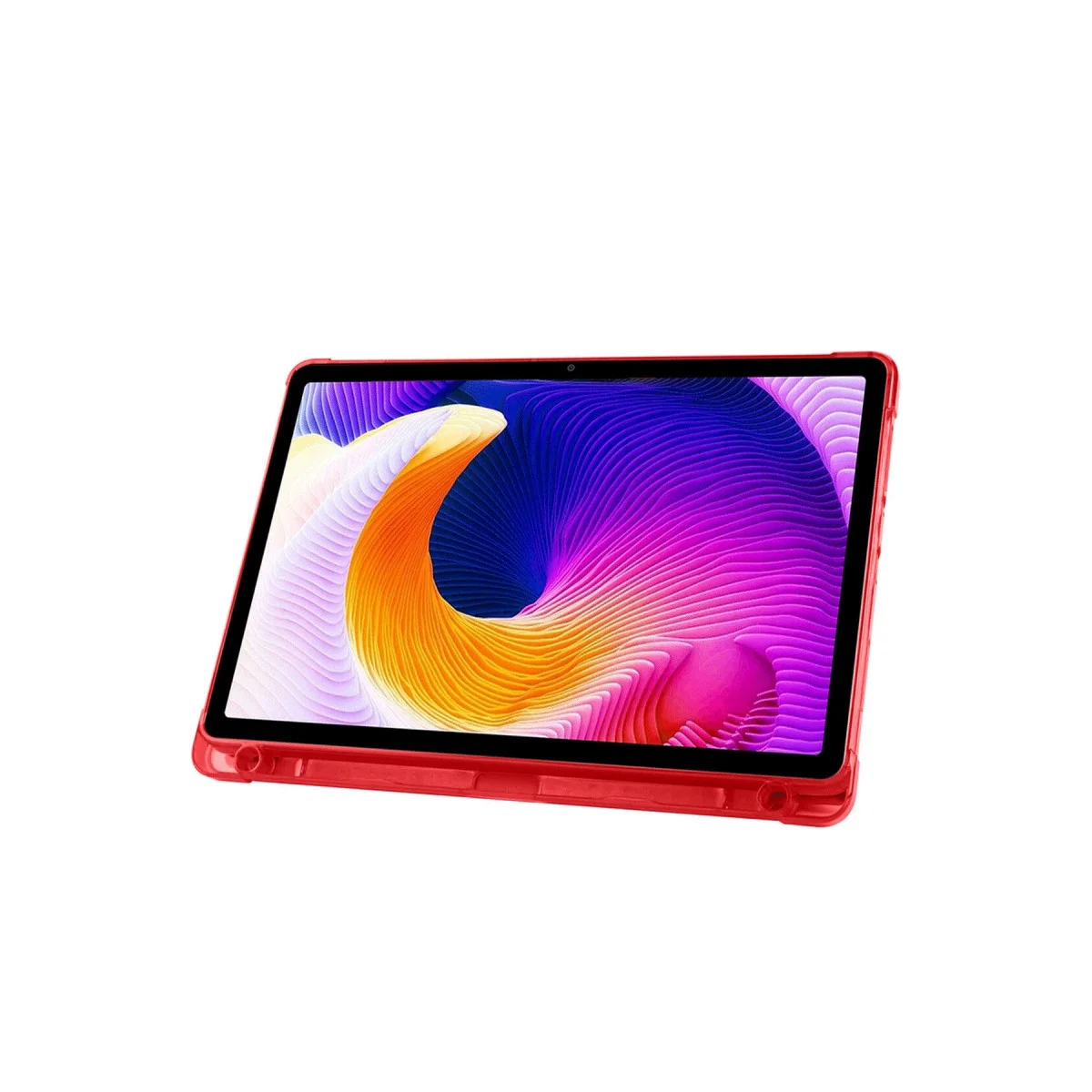 Redmi Pad SE Kılıf Kalemlikli Mars Tablet Kılıfı - Kırmızı