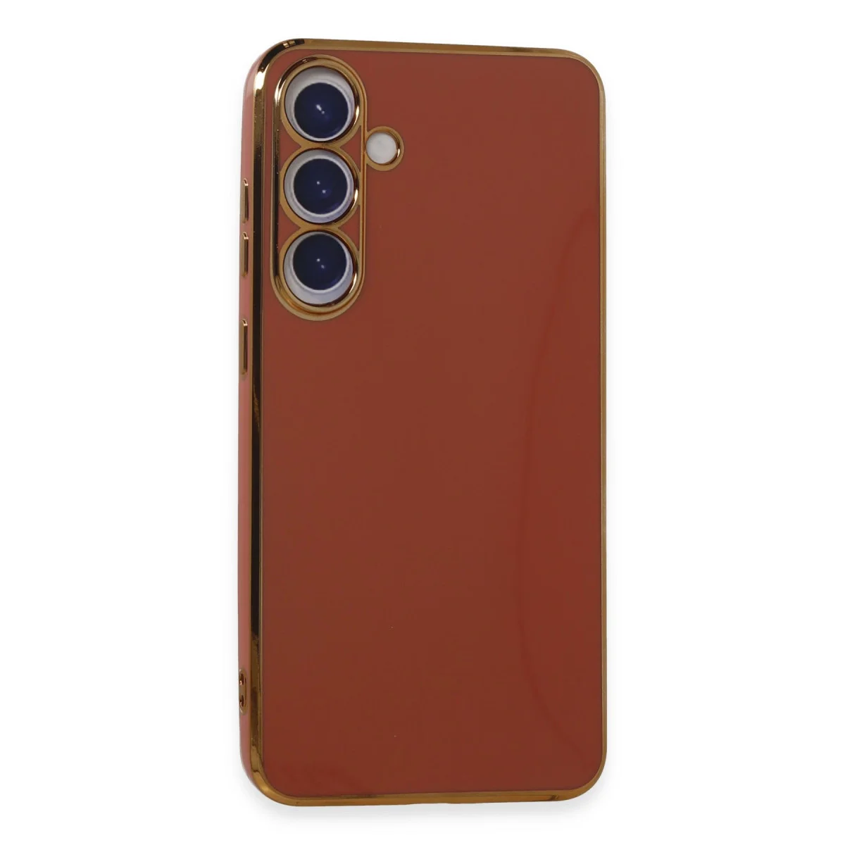 Galaxy S24 Kılıf Volet Silikon - Kırmızı