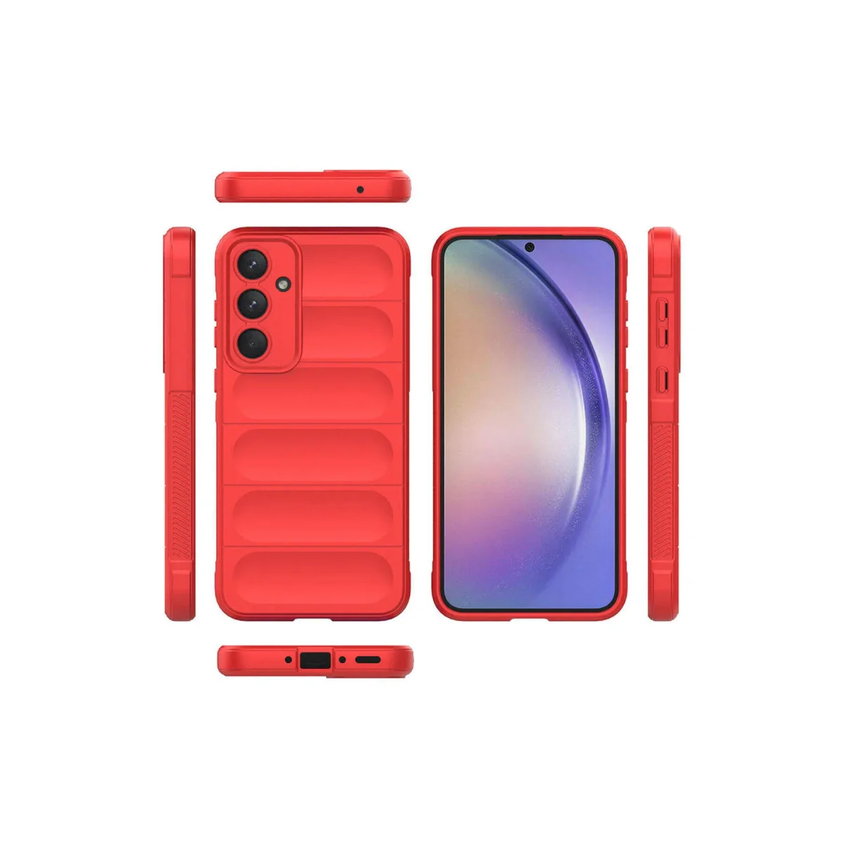 Galaxy A26 Kılıf Optimum Silikon - Kırmızı