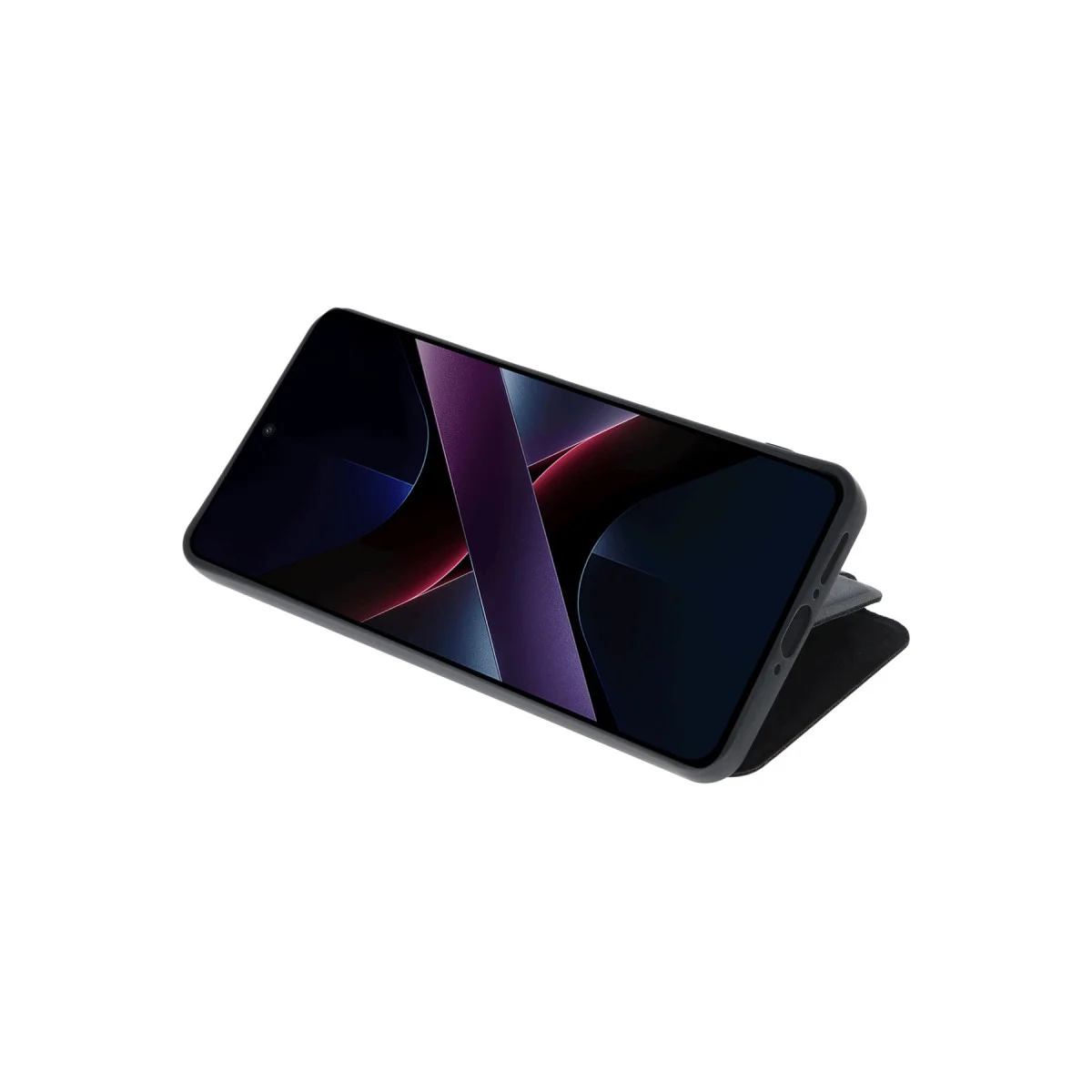 Poco X7 Pro Kılıf Flip Cover - Kırmızı
