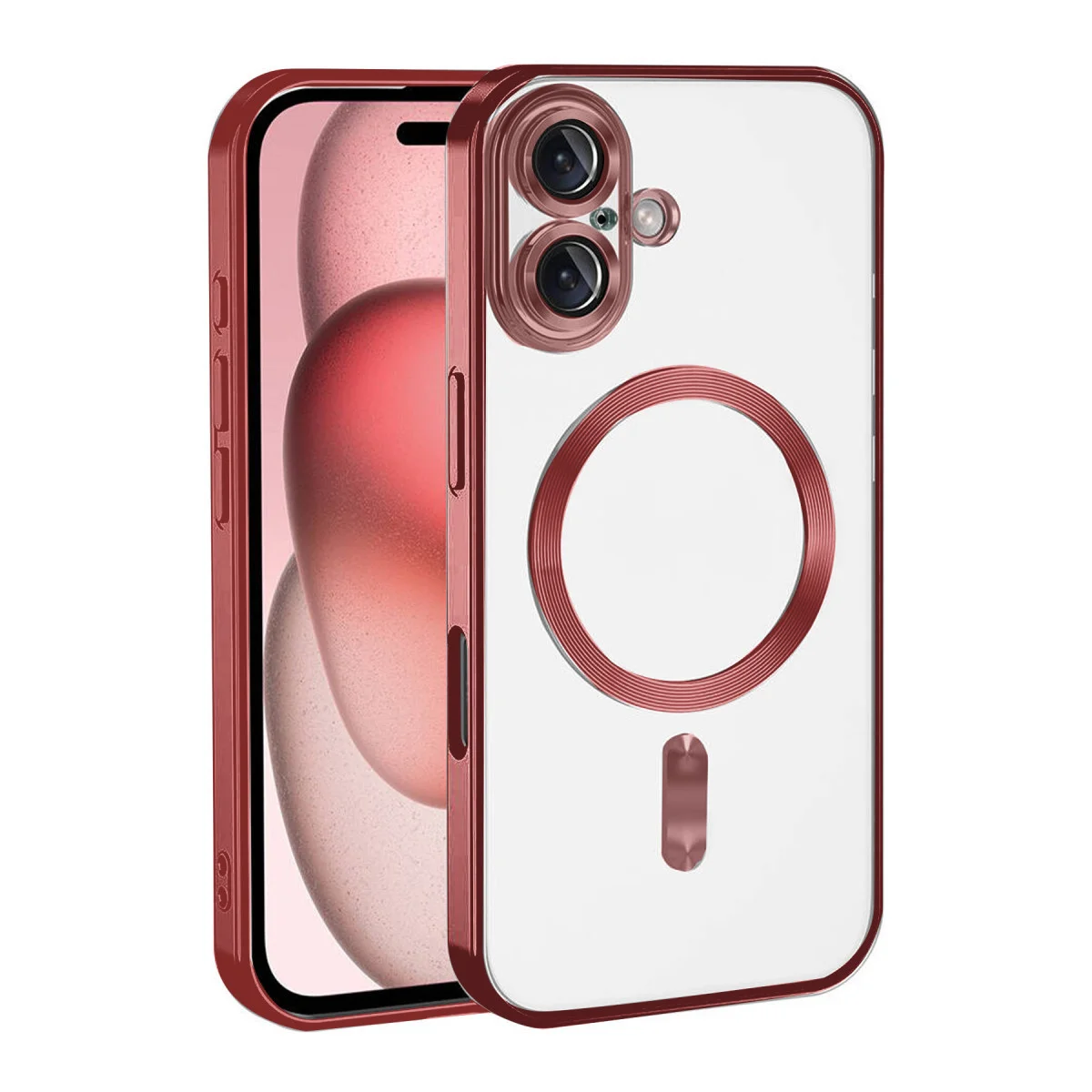 iPhone 17 Kross Magneticsafe Kapak - Kırmızı