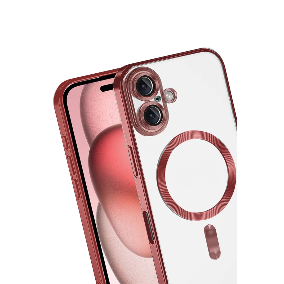 iPhone 17 Kross Magneticsafe Kapak - Kırmızı