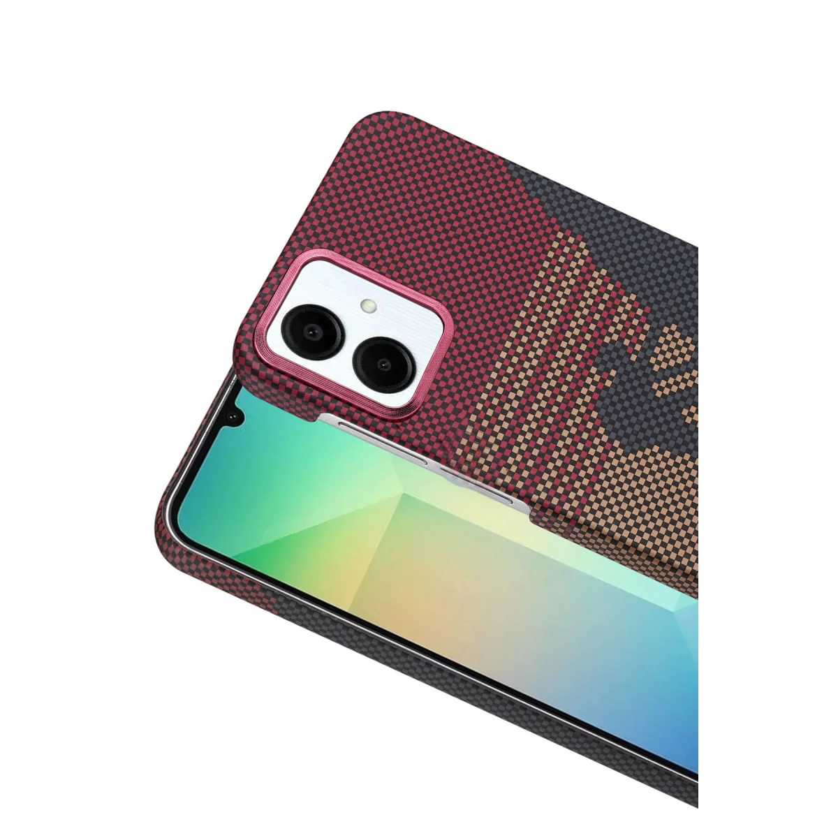 Galaxy A07 4G Vega Magsafe Kapak - Kırmızı