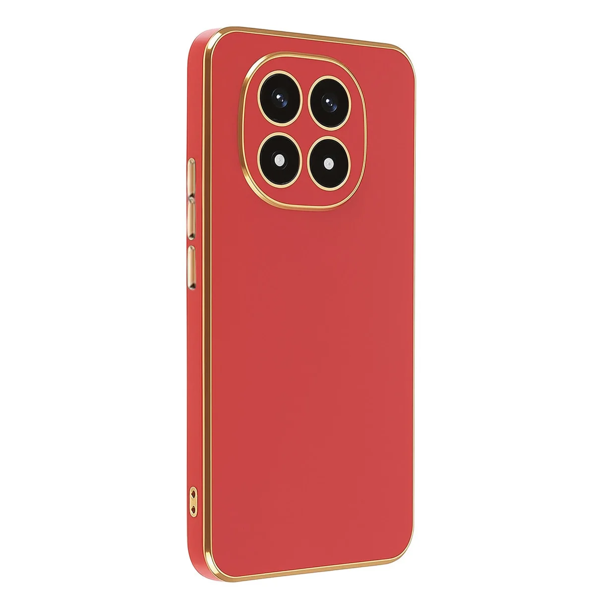 Redmi Note 14 Pro 4G Kılıf Volet Silikon - Kırmızı