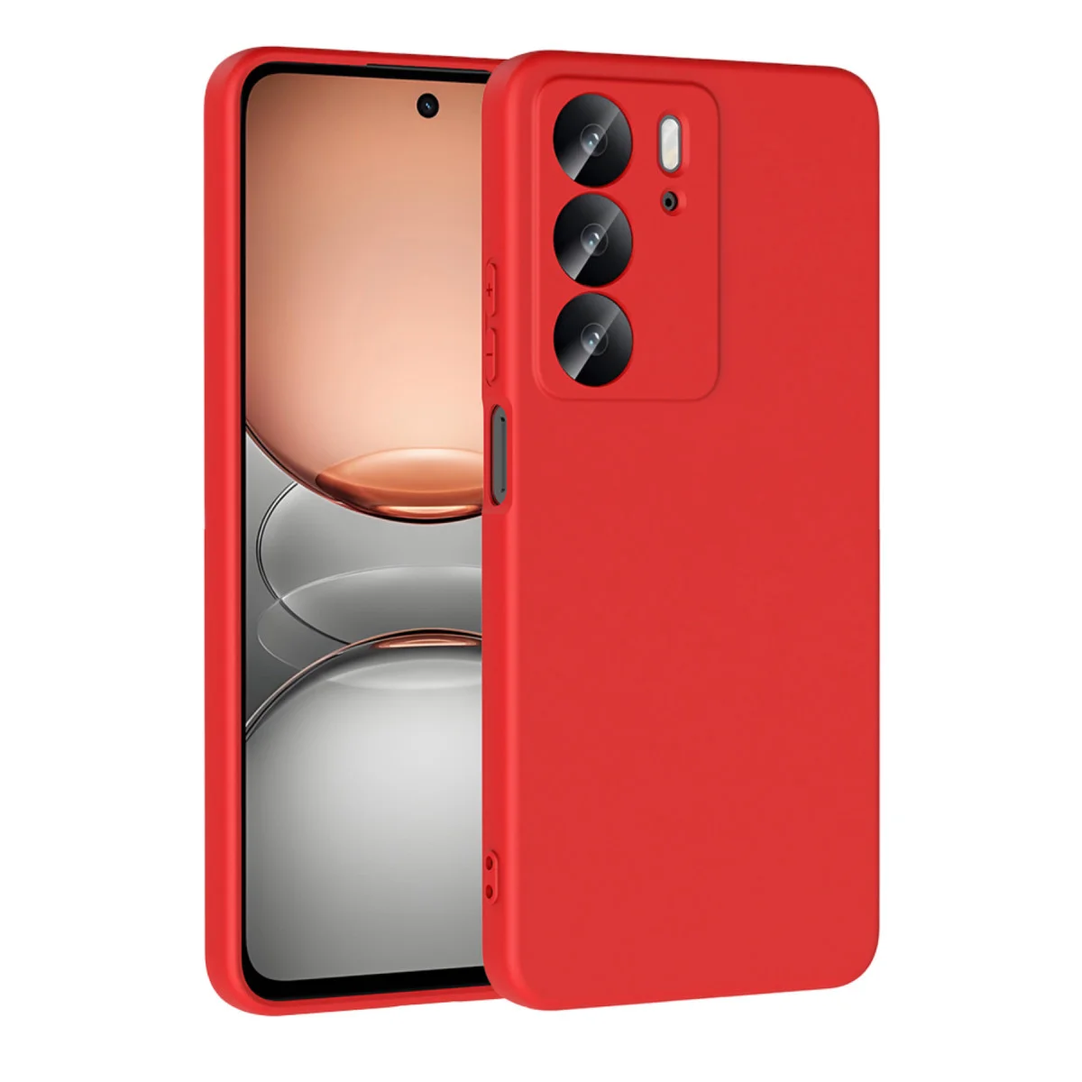 Realme C75 4G First Silikon - Kırmızı
