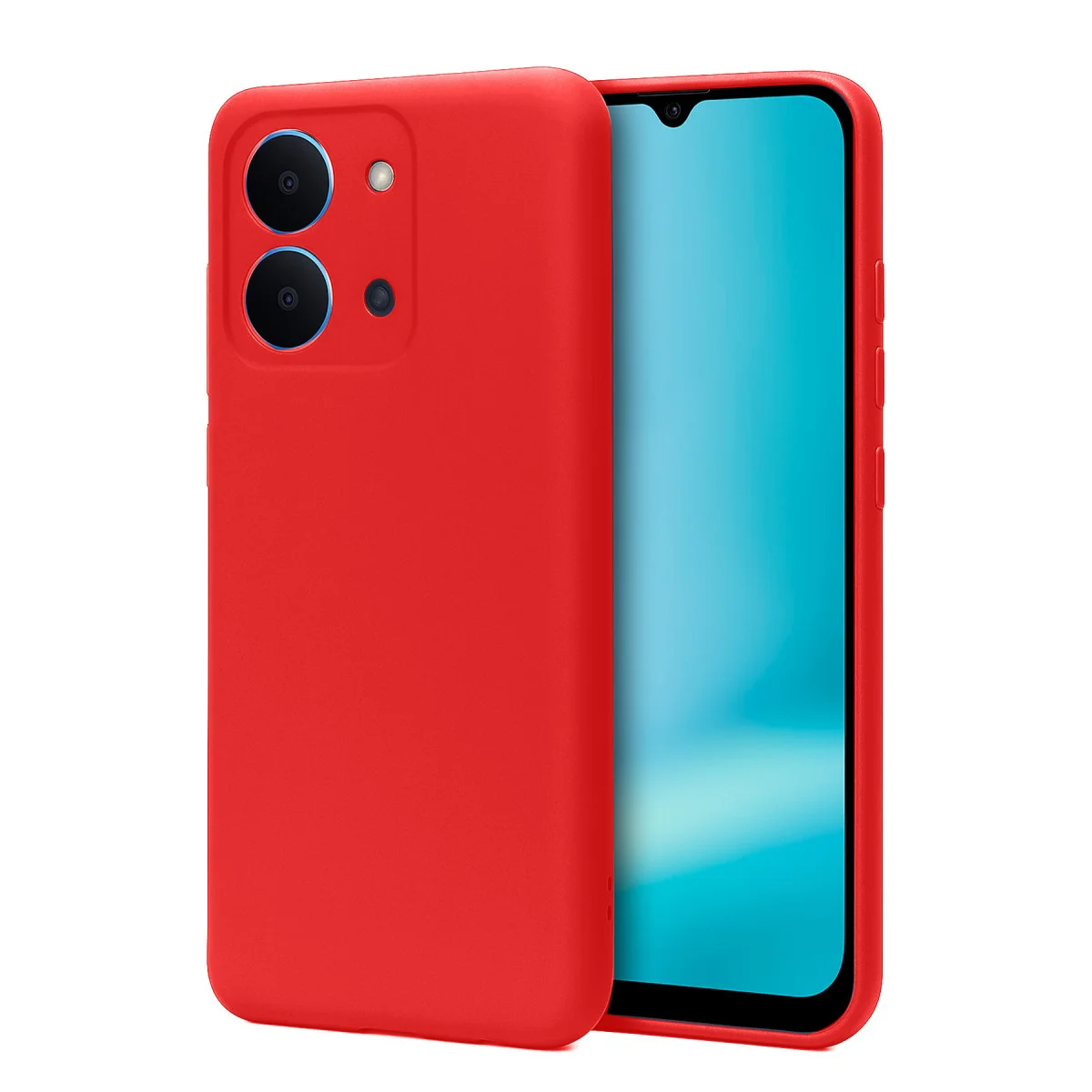 Redmi 15C 4G First Silikon - Kırmızı