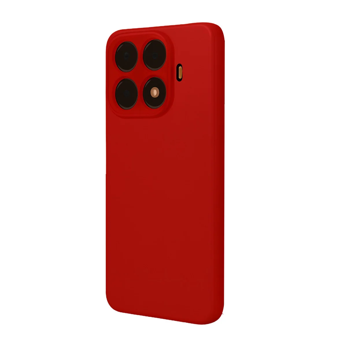 Mi 15T Pro Nano içi Kadife Silikon - Kırmızı