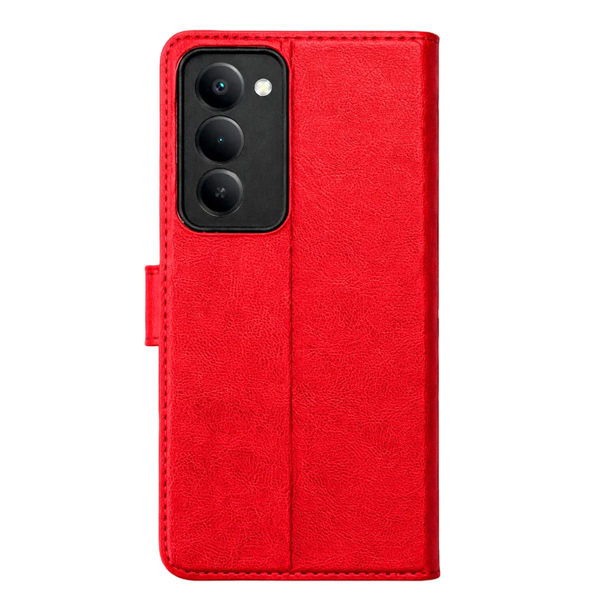 Redmi 15 5G Trend S Plus Kapaklı Kılıf - Kırmızı