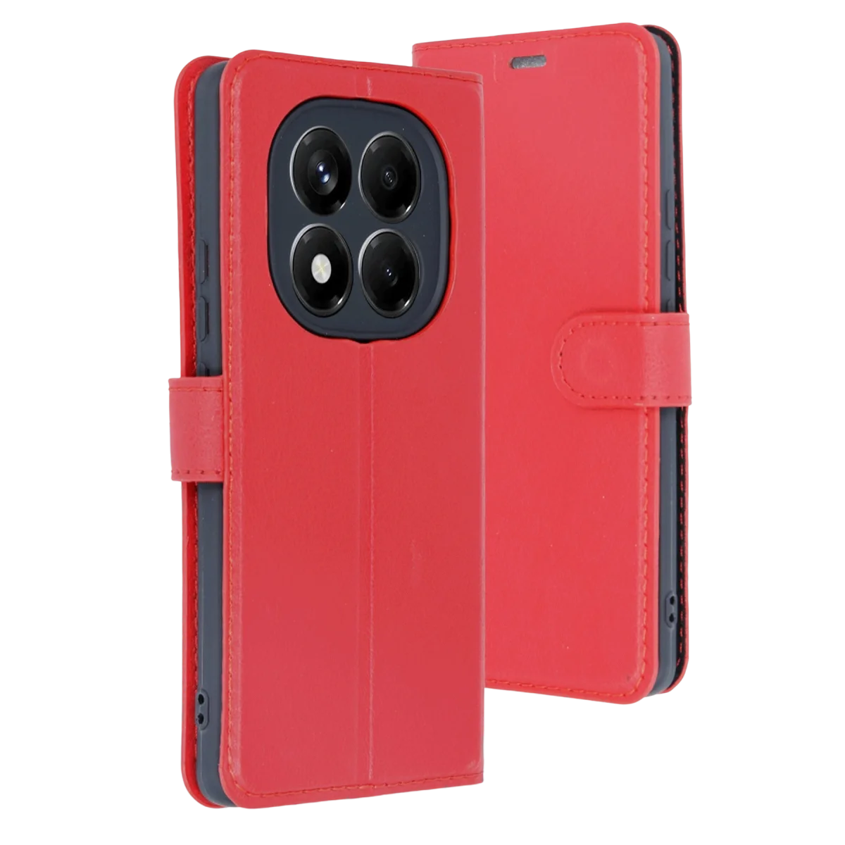 Redmi Note 15 Pro 4G Trend S Plus Kapaklı Kılıf - Kırmızı