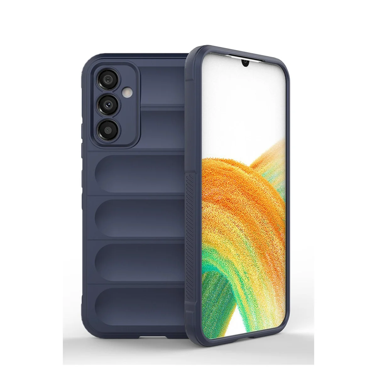 Galaxy A05S Kılıf Optimum Silikon - Lacivert