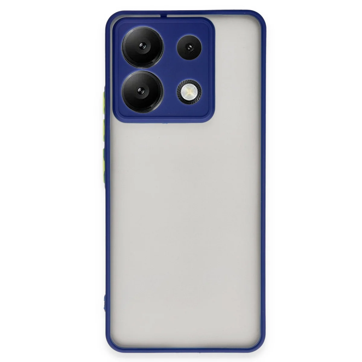 Redmi Note 13 Pro 5G Kılıf Montreal Silikon Kapak - Lacivert