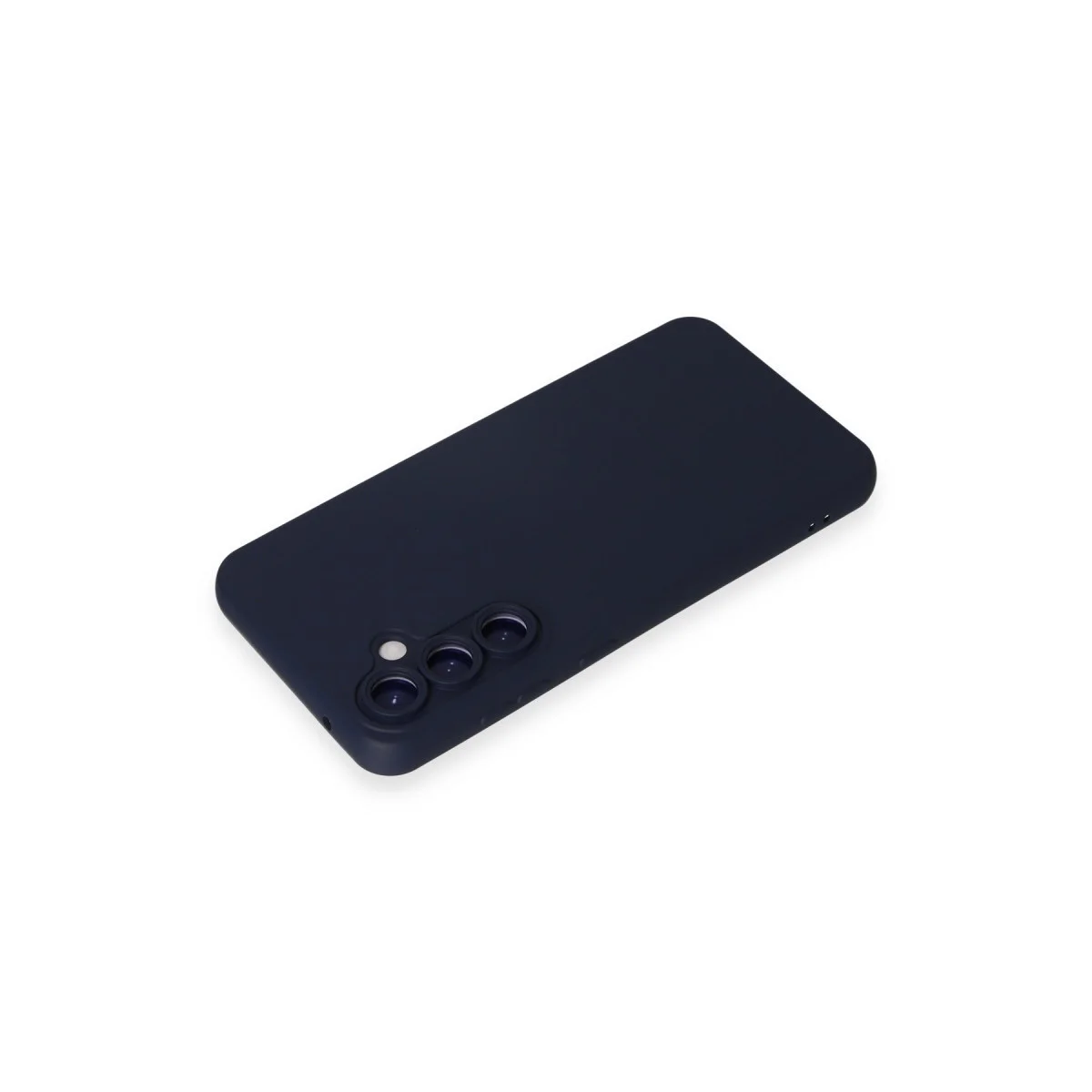 Galaxy S24 Kılıf Nano içi Kadife Silikon - Lacivert