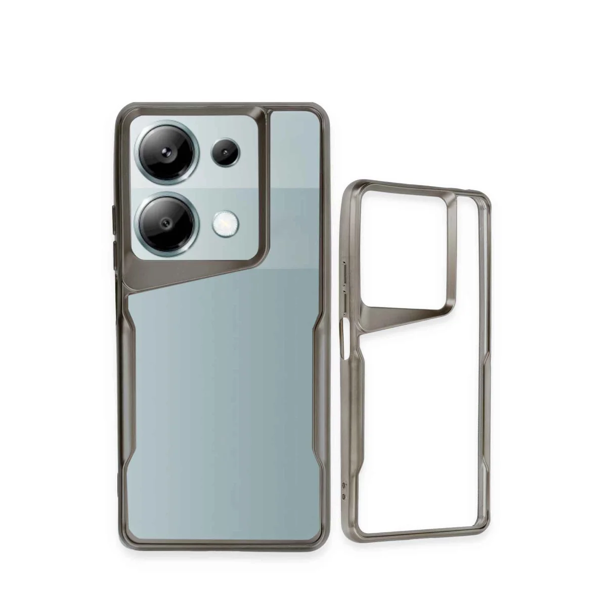 Redmi Note 13 Pro 4G Kılıf Boyi Silikon Kapak - Lacivert