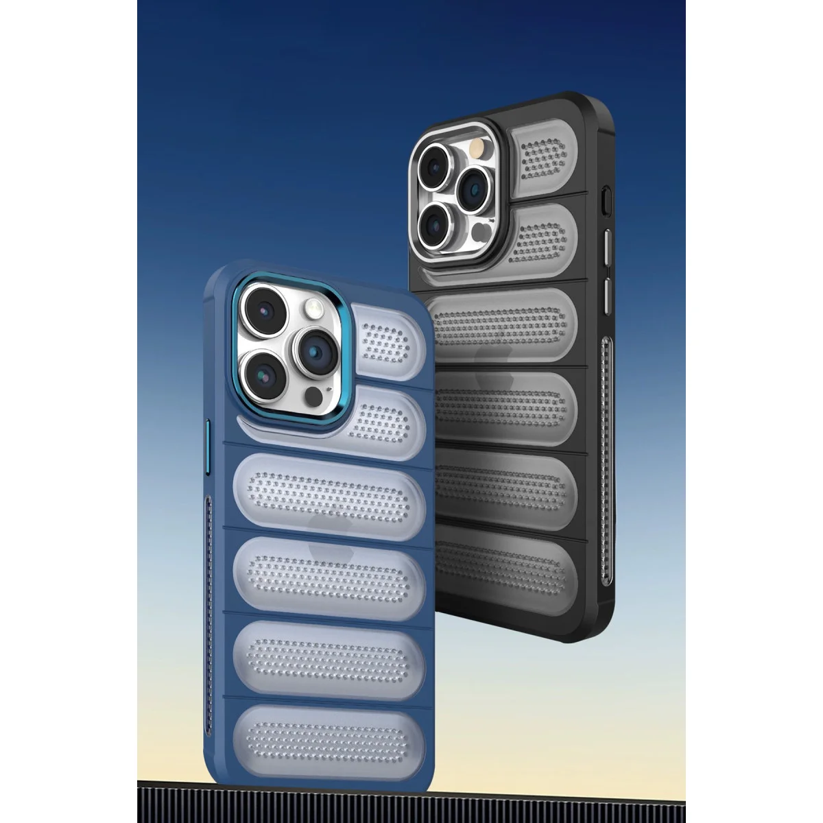 iPhone 14 Pro Max Kılıf Airmax Silikon Kapak - Lacivert