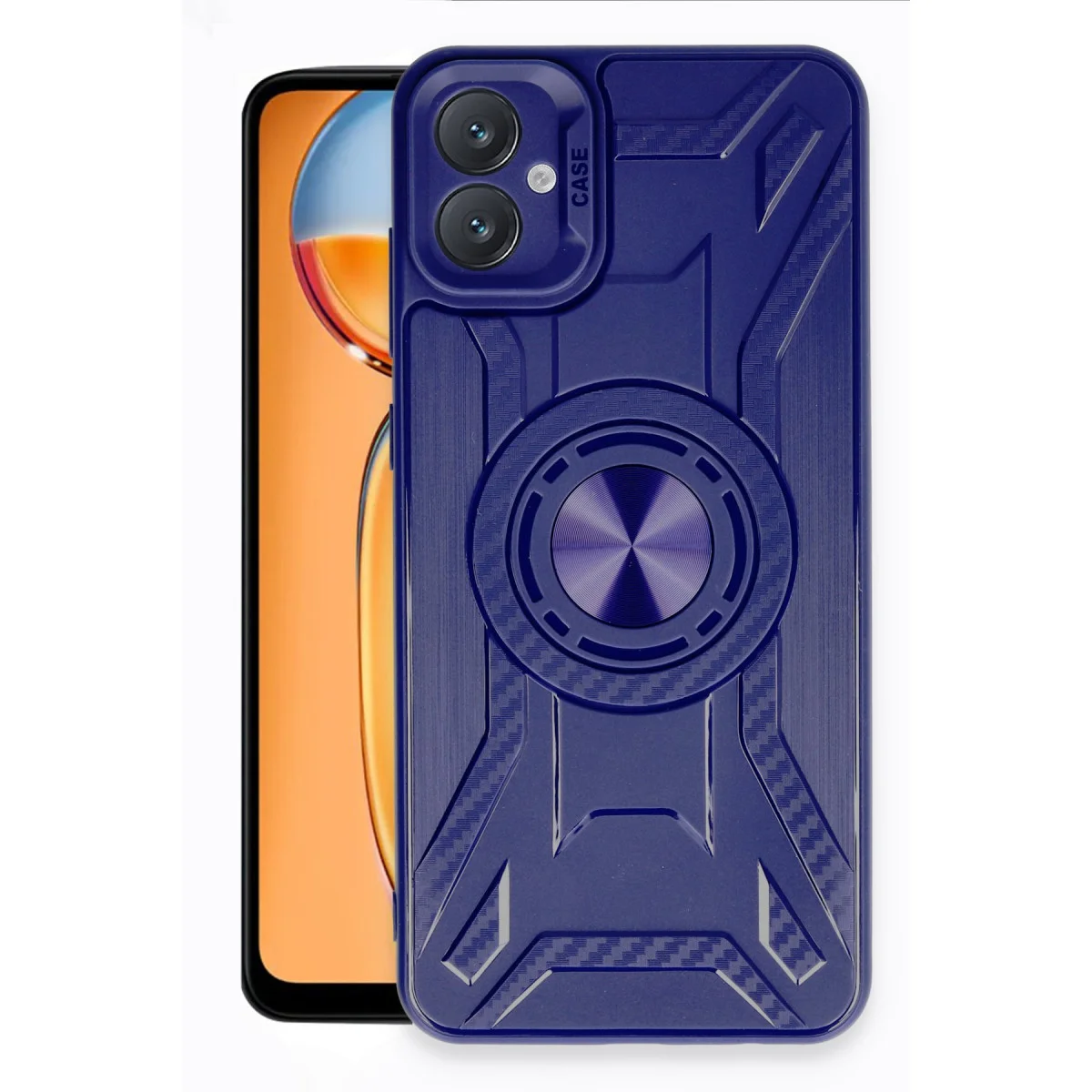 Galaxy A05 Kılıf Lincoln Silikon - Lacivert