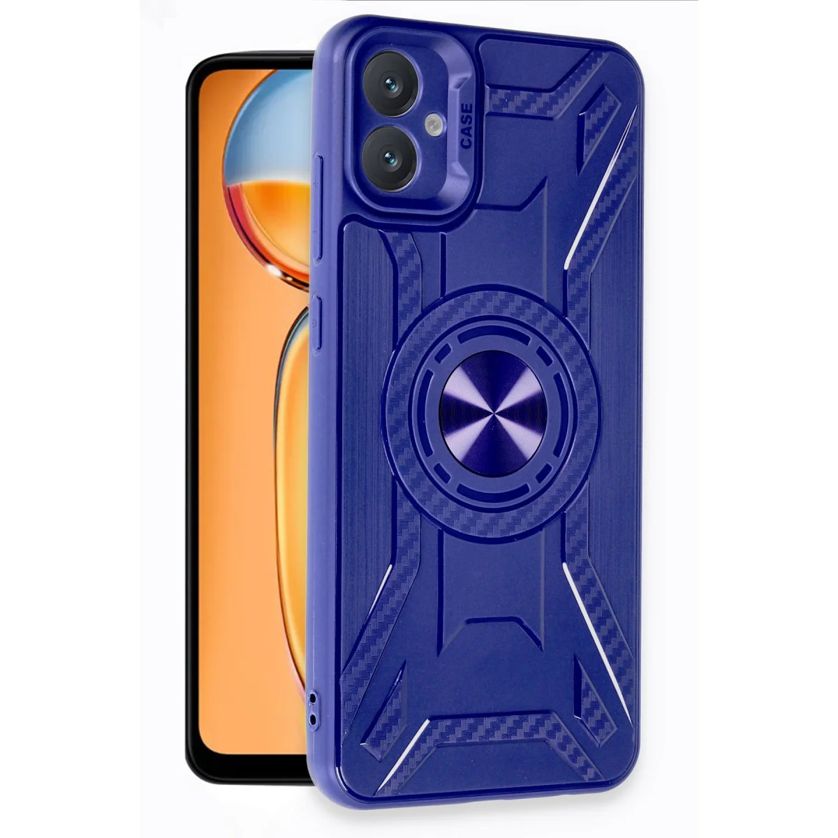 Galaxy A05 Kılıf Lincoln Silikon - Lacivert