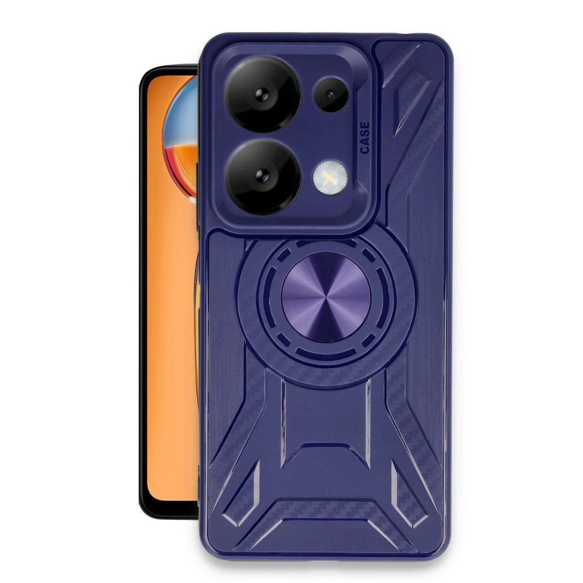 Redmi Note 13 4G Kılıf Lincoln Silikon - Lacivert