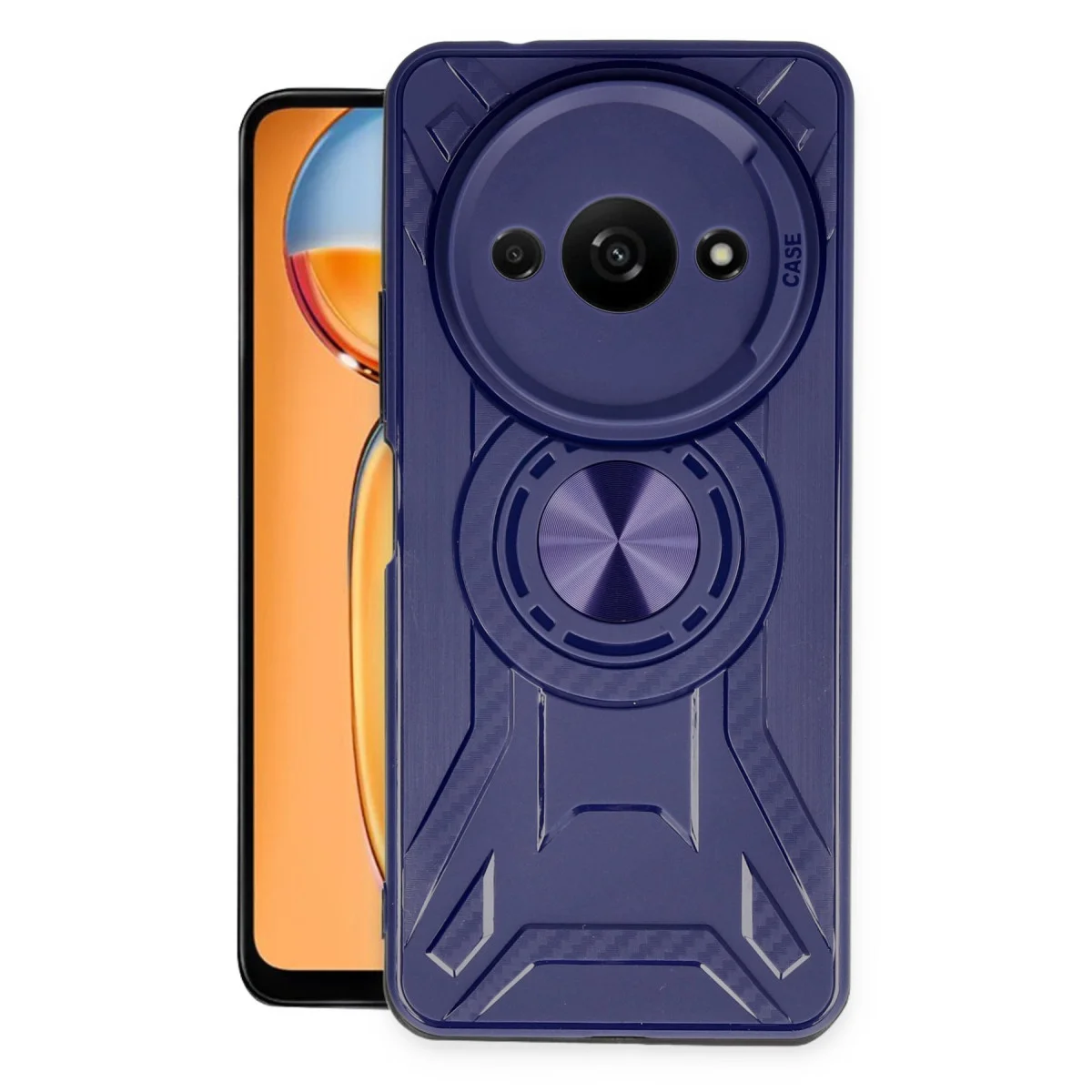 Redmi A3 4G Kılıf Lincoln Silikon - Lacivert
