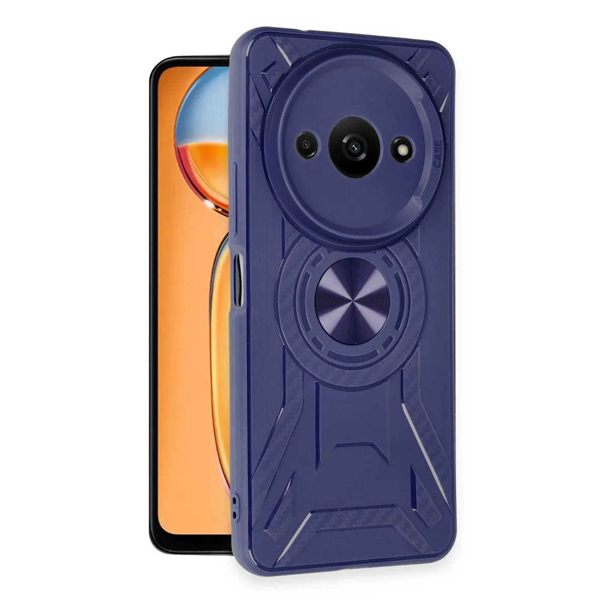 Redmi A3 4G Kılıf Lincoln Silikon - Lacivert