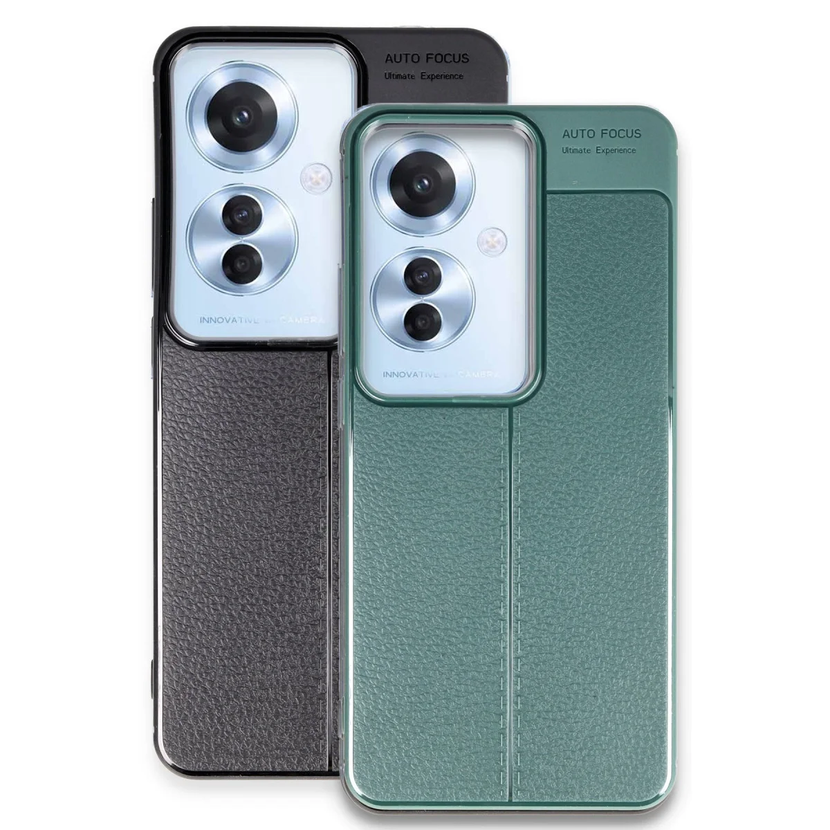 Reno 11F Kılıf Auto Focus Kapak - Lacivert