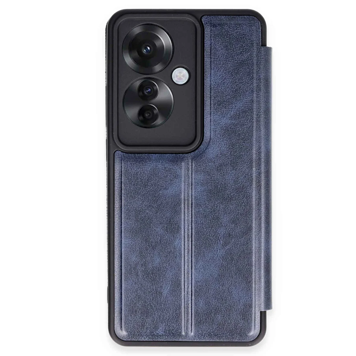Reno 11F Kılıf Flip Cover - Lacivert