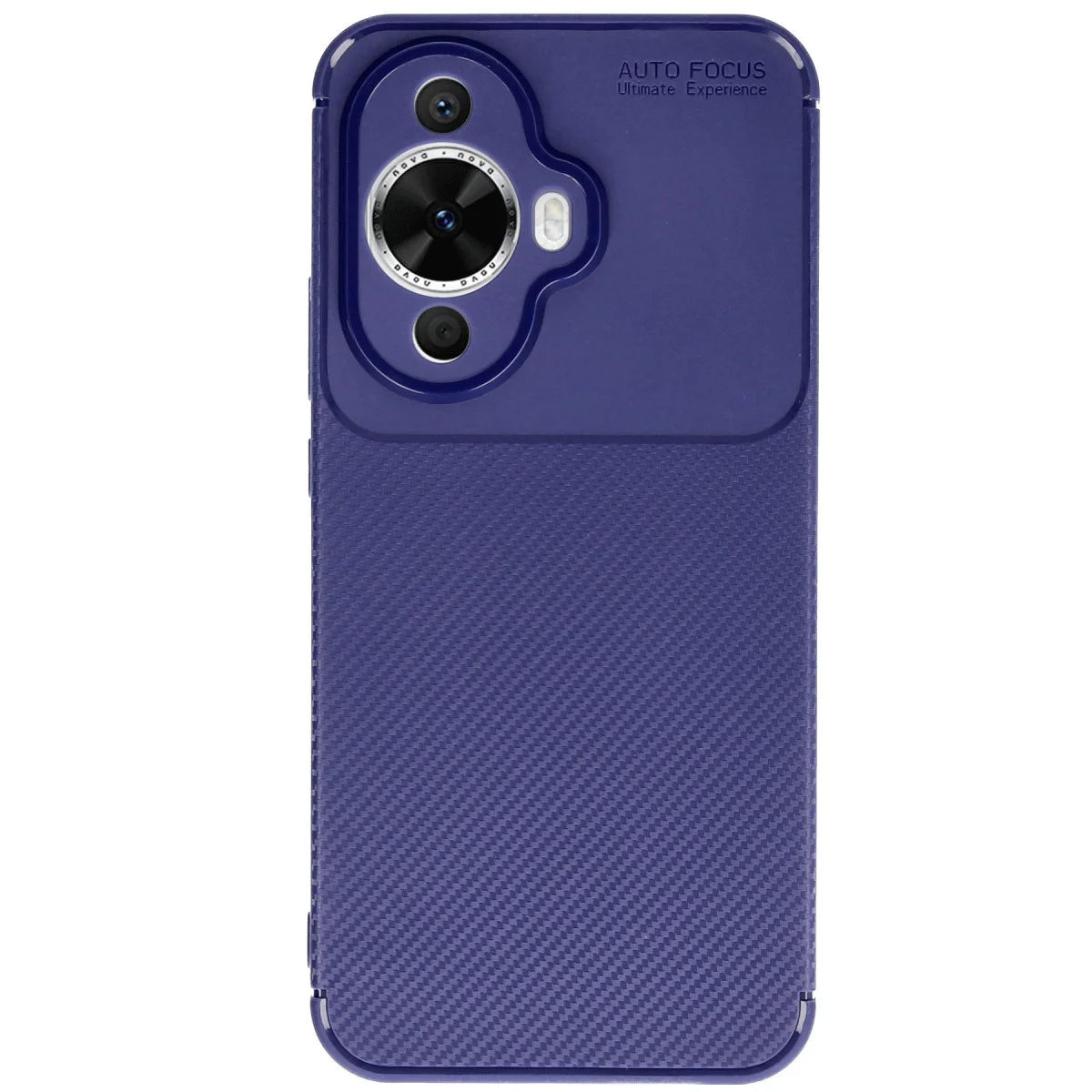 Nova 12S Kılıf Auto Focus Karbon Kapak - Lacivert