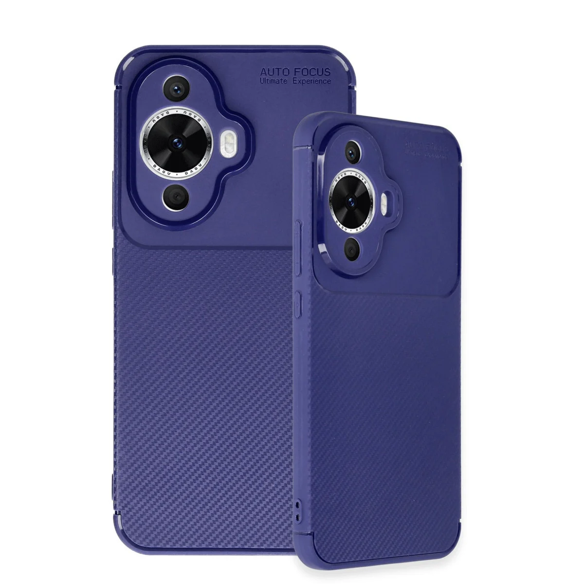 Nova 12S Kılıf Auto Focus Karbon Kapak - Lacivert