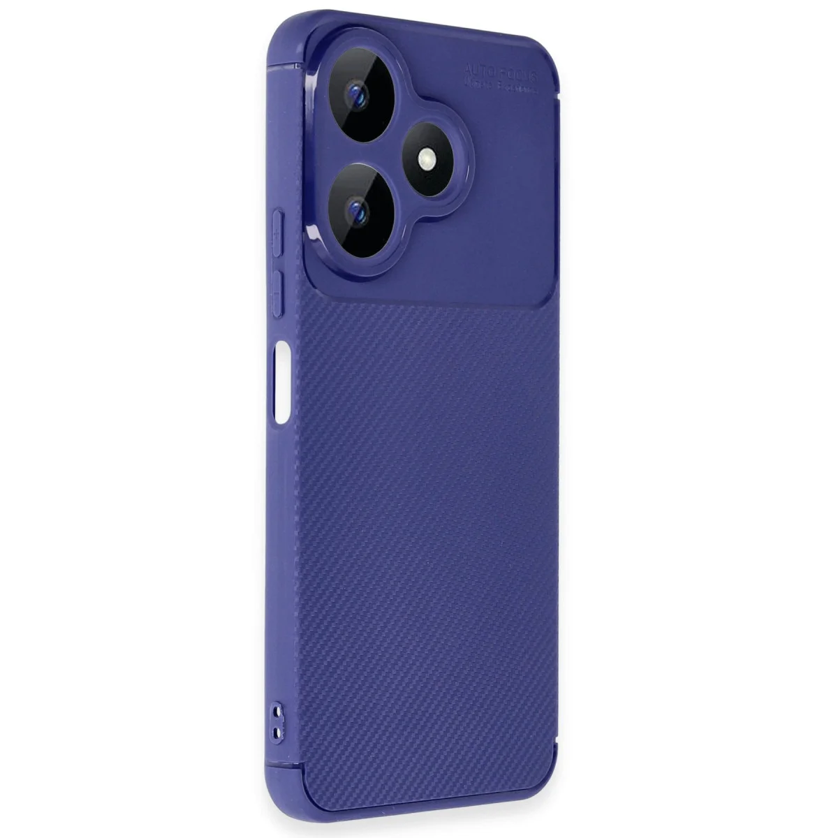 Redmi 13 4G Kılıf Auto Focus Karbon Kapak - Lacivert