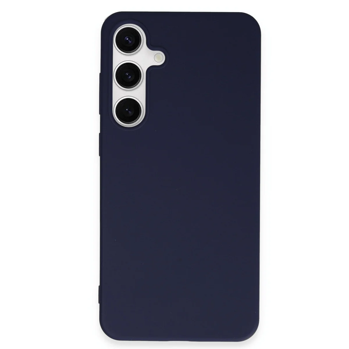 Galaxy S24 Plus Kılıf First Silikon - Lacivert