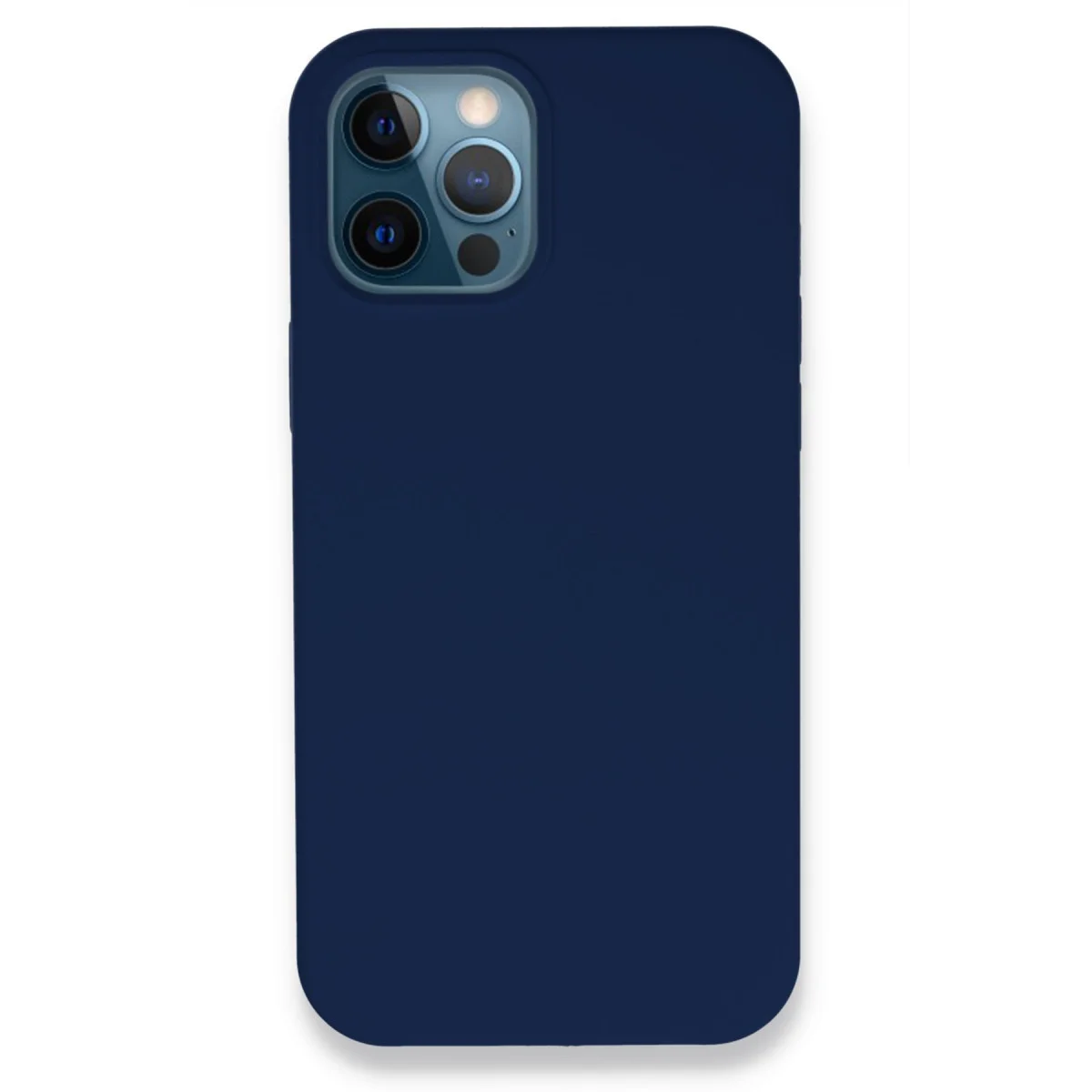 iPhone 12 Pro Kılıf Lansman Legant Silikon - Lacivert