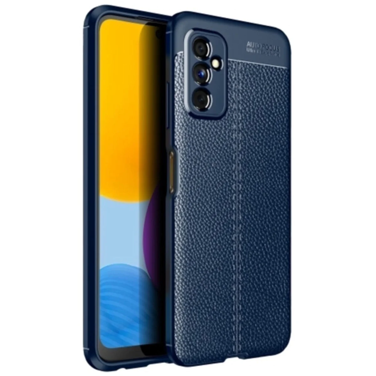 Galaxy M52 5G Kılıf Auto Focus Kapak - Lacivert