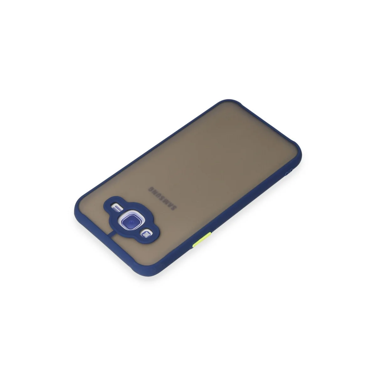 Galaxy J7 Kılıf Montreal Silikon Kapak - Lacivert