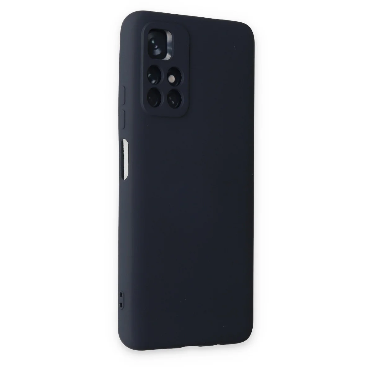 Redmi Note 11T Kılıf Nano içi Kadife Silikon - Lacivert