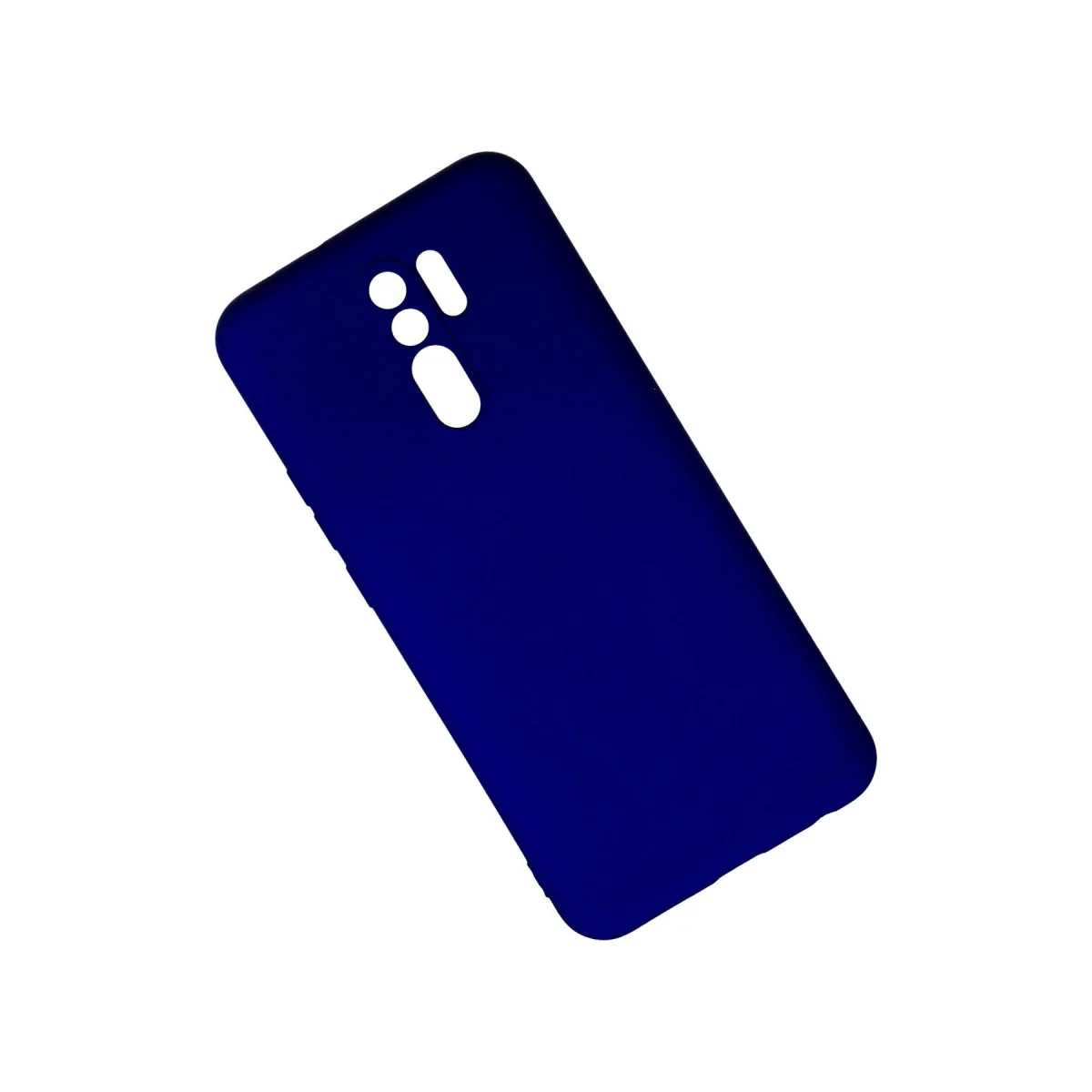 Redmi 9 Kılıf Nano içi Kadife Silikon - Lacivert