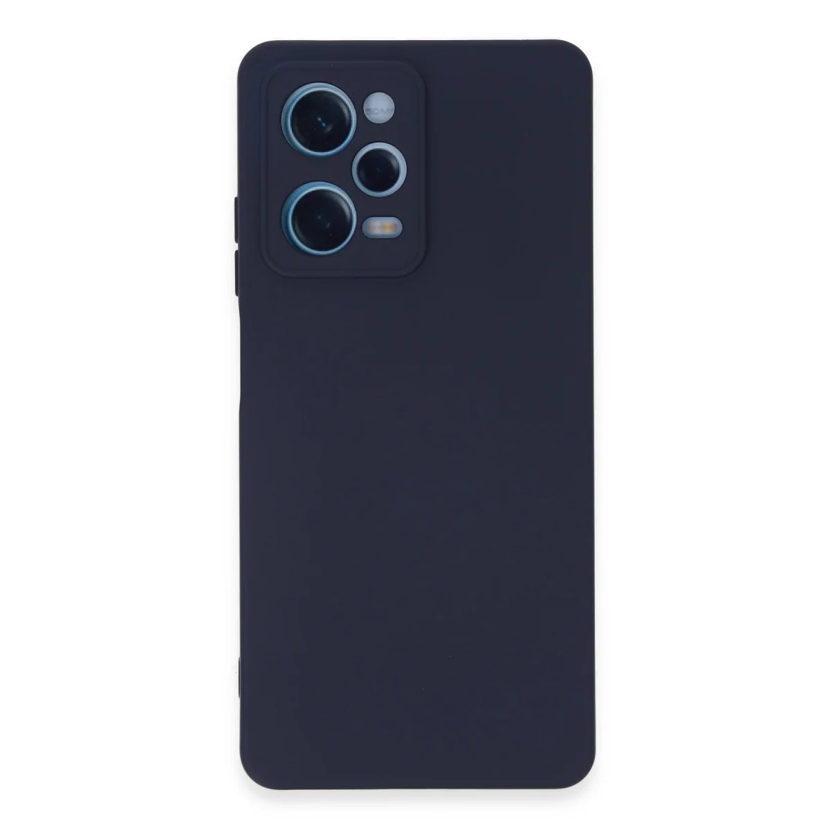 Redmi Note 12 Pro 5G Kılıf Nano içi Kadife Silikon - Lacivert