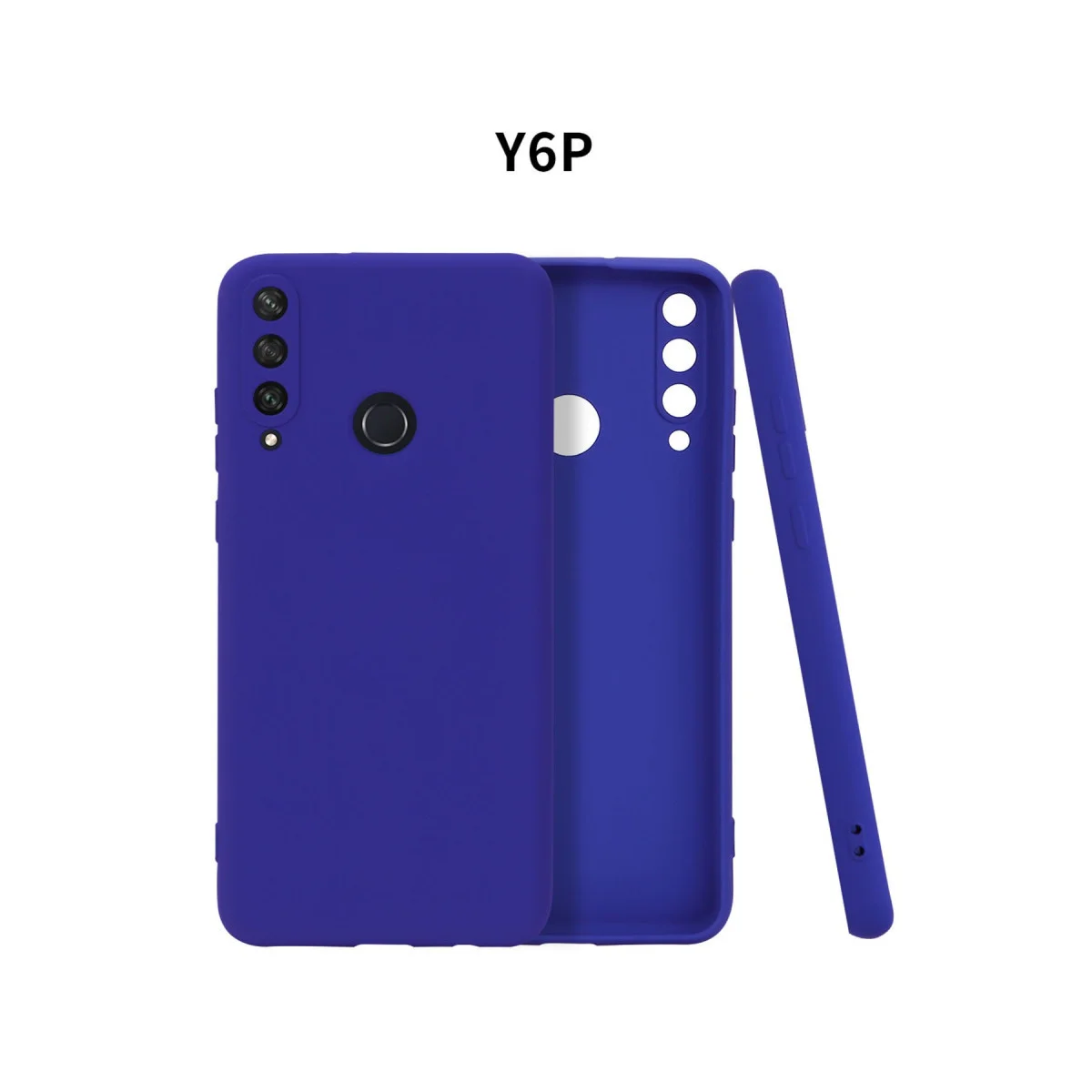 Y6P Kılıf First Silikon - Lacivert