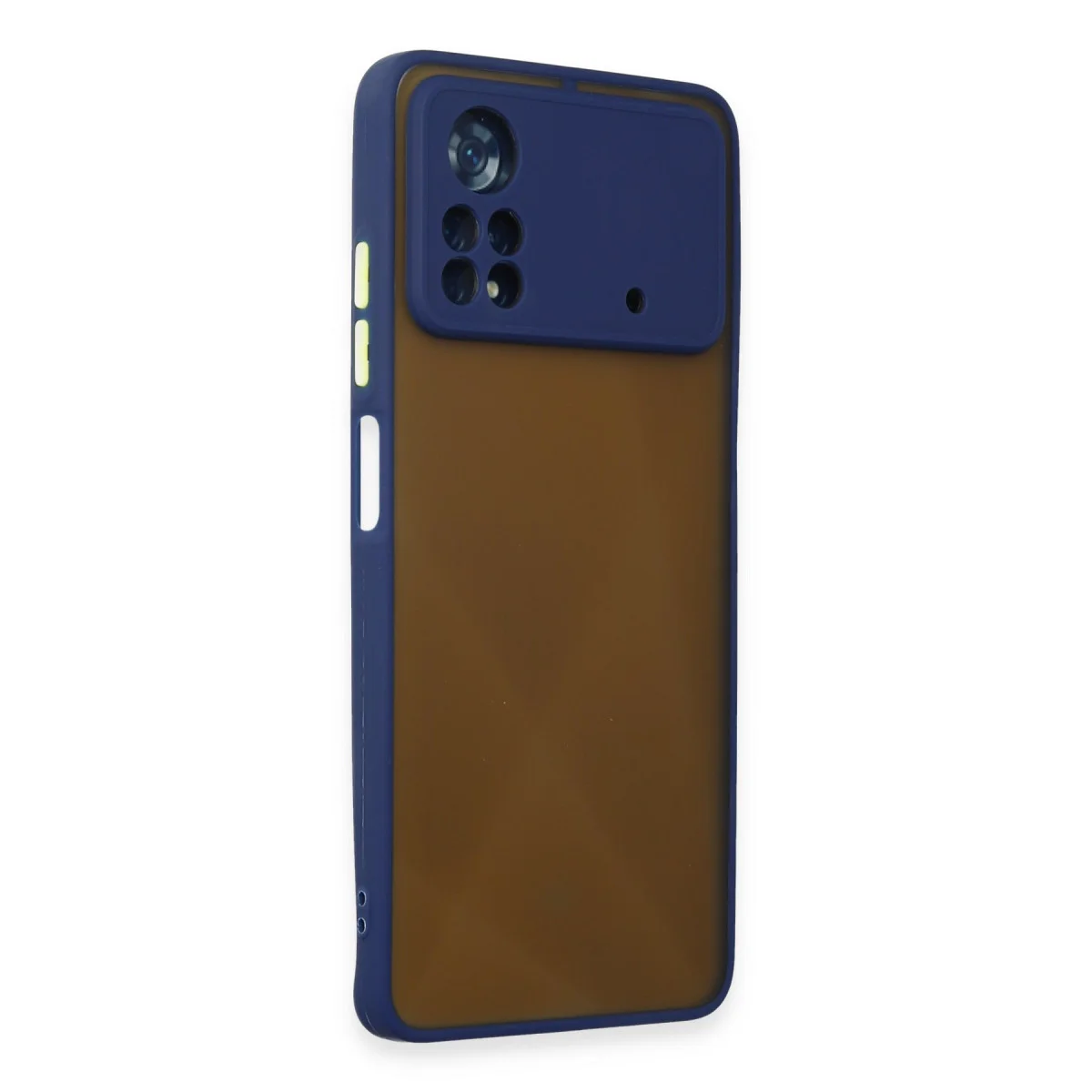 Poco X4 Pro 5G Kılıf Montreal Silikon Kapak - Lacivert