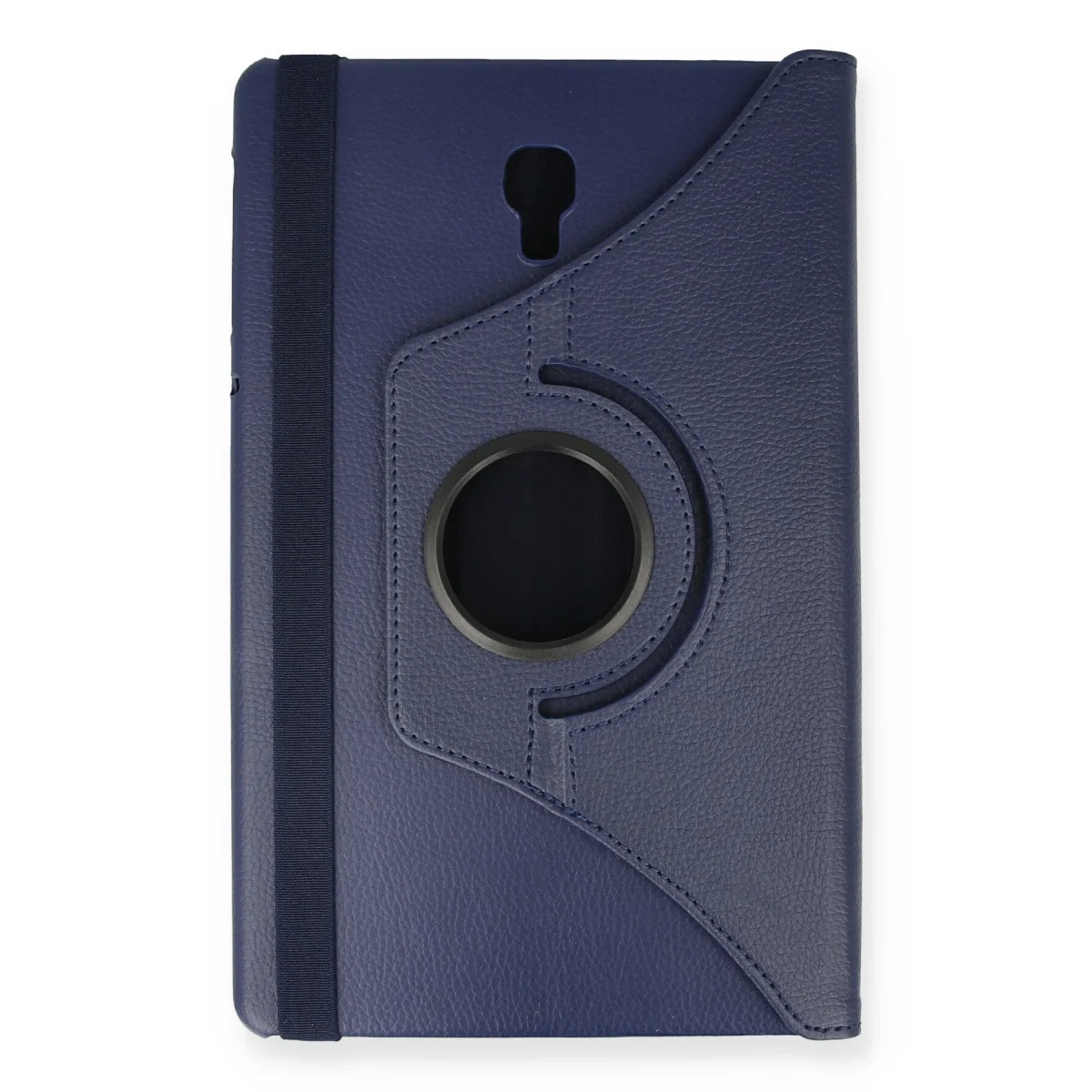 Galaxy T590 Tab A 10.5 Kılıf 360 Tablet Deri Kılıf - Lacivert